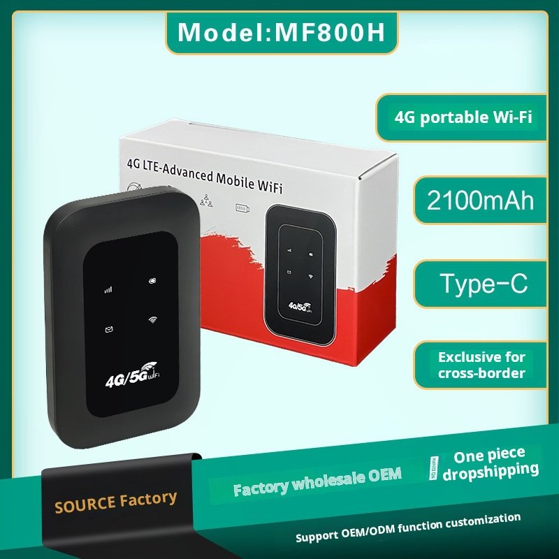 MF800 Black 4G Portable WIFI Mobile Car M-IFI Portable Pocket Router plug-in LTE